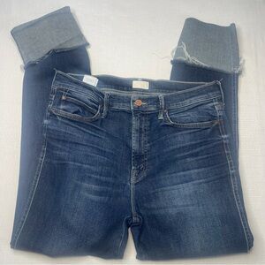 Classic Dark Wash Women’s Jeans - Blue